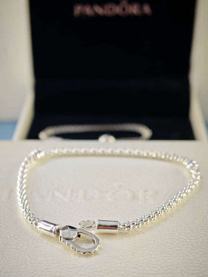 Studded Clasp & Chain Bracelet