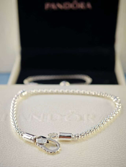 Studded Clasp & Chain Bracelet