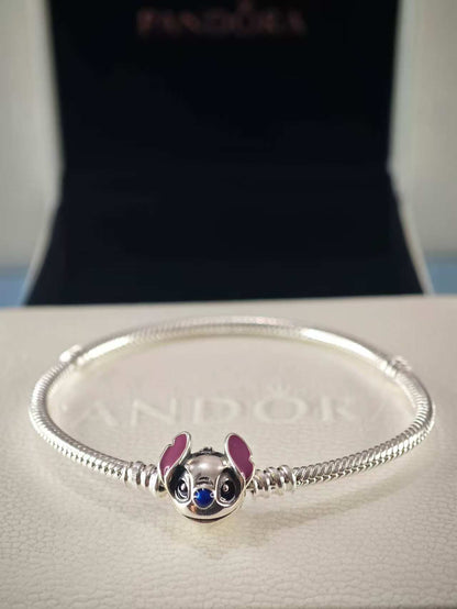 Disney Stitch Snake Chain Bracelet