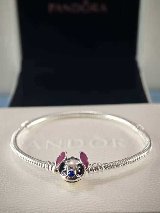Disney Stitch Snake Chain Bracelet
