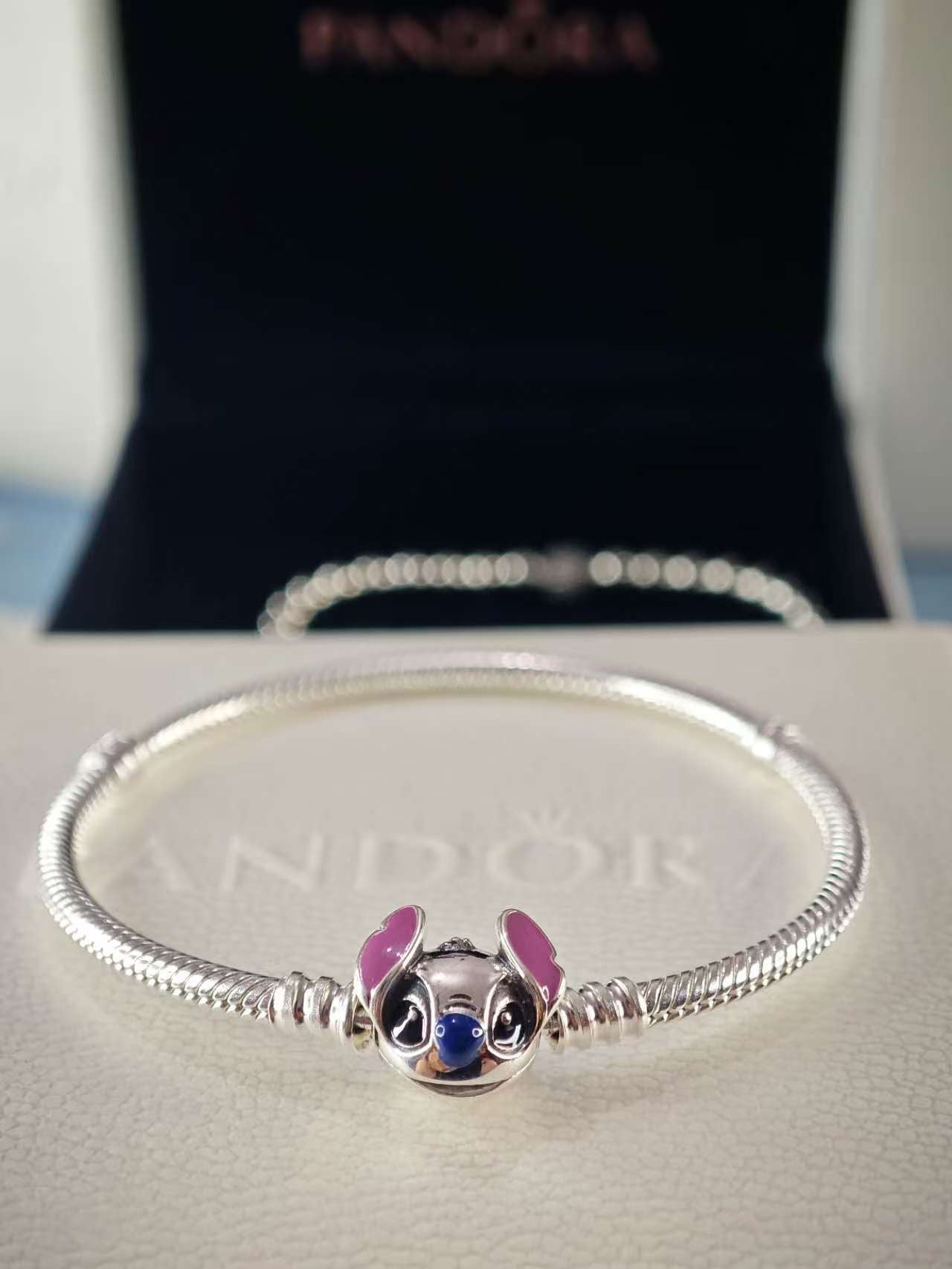 Disney Stitch Snake Chain Bracelet