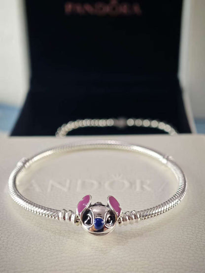 Disney Stitch Snake Chain Bracelet
