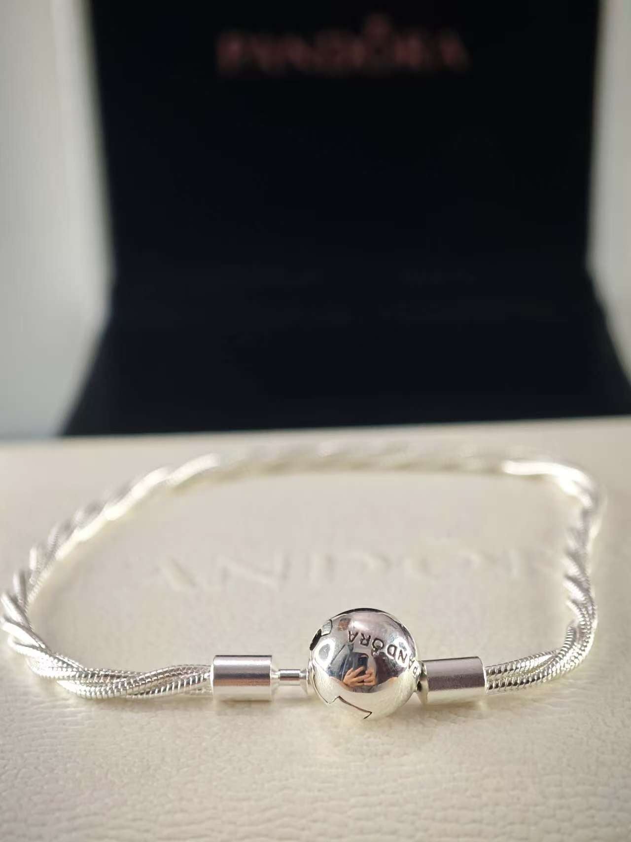 Round Clasp Twisted Snake Chain