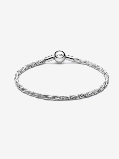 Round Clasp Twisted Snake Chain