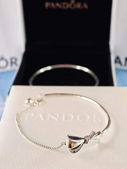 Brilliant Bow Bangle