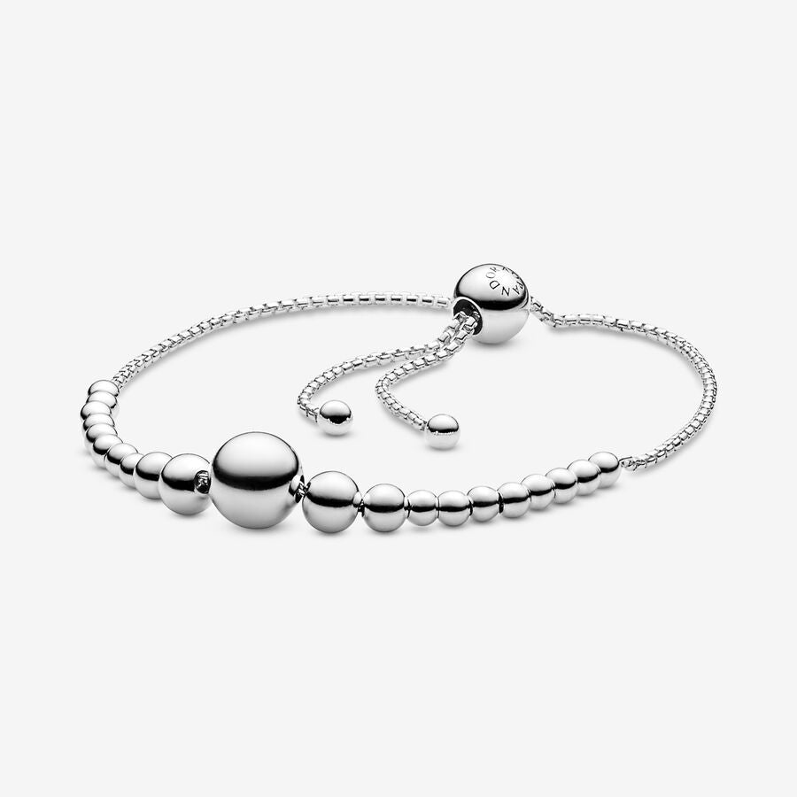 String of Beads Sliding Bracelet