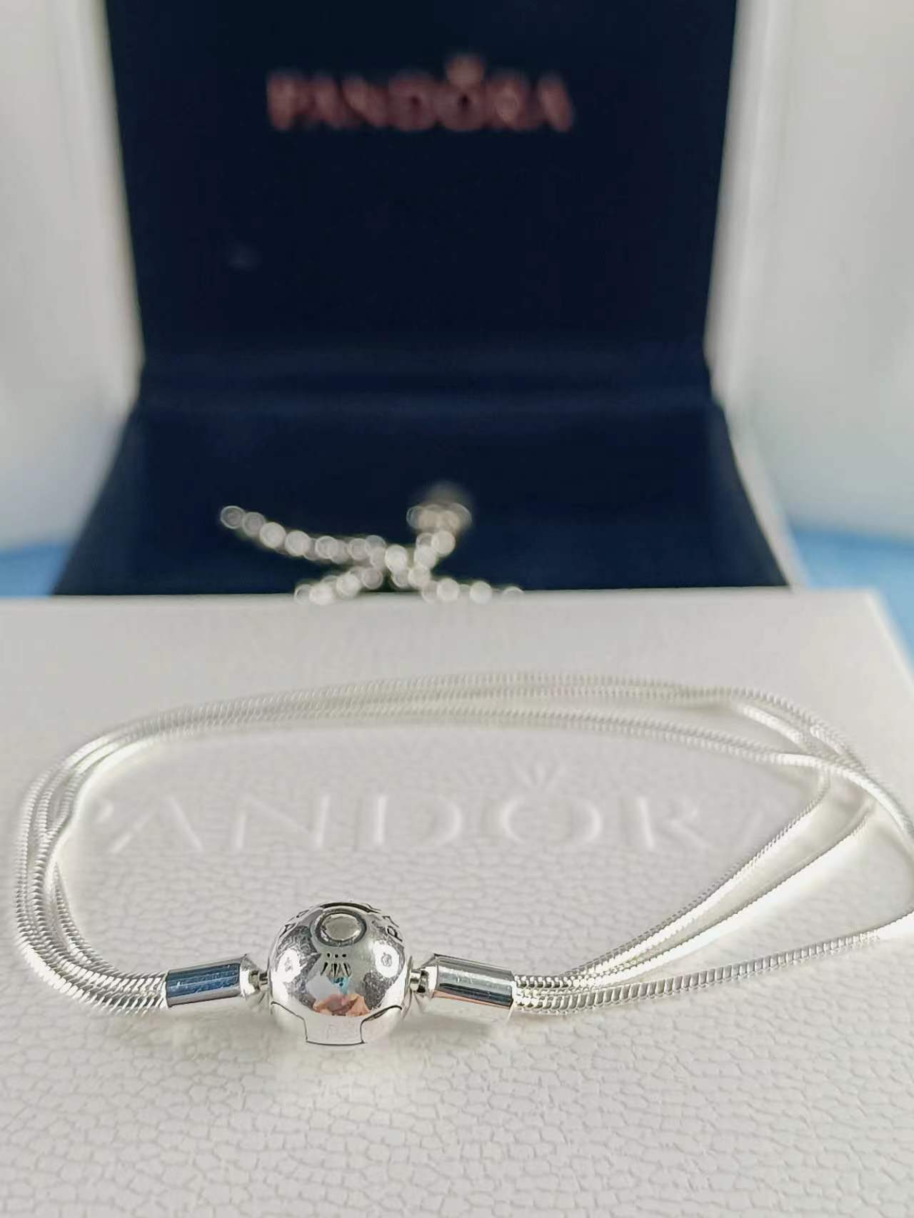 Moments Multi Snake Chain Bracelet Silver