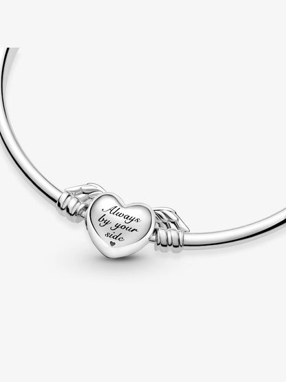 Winged Heart Bangle