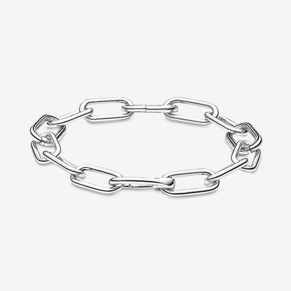 ME Medium-Link Chain Bracelet Sterling silver