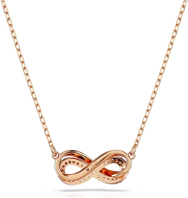 Hyperbola Infinity Pink Necklace 38 - 45 cm
