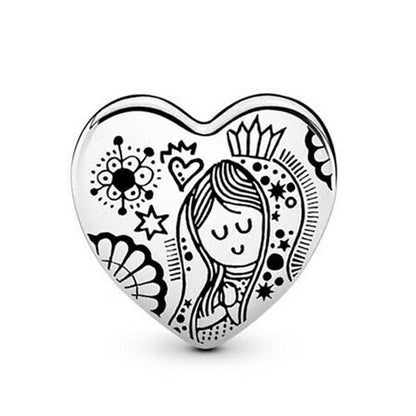 Mexican Doll Virgin of Guadalupe Charm
