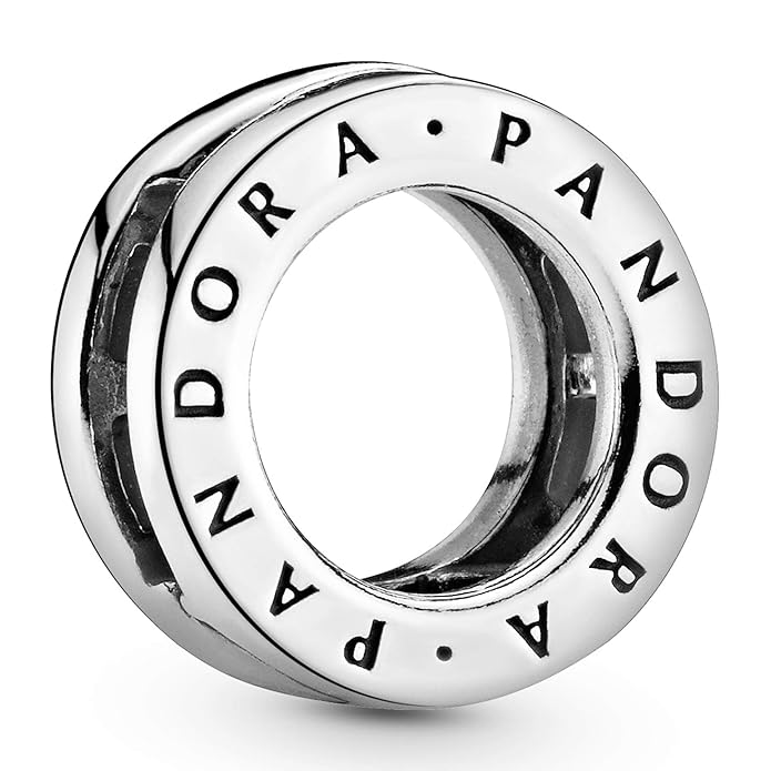 Reflexions Silver Logo Circle Clip Charm