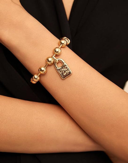Bracelet Snowflake Gold Plated 20CM