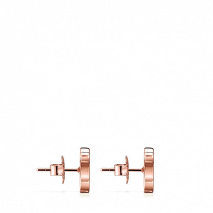 Pink Vermeil Silver Sweet Dolls Earrings