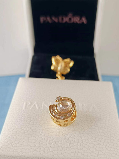 Sparkling Shooting Star Charm