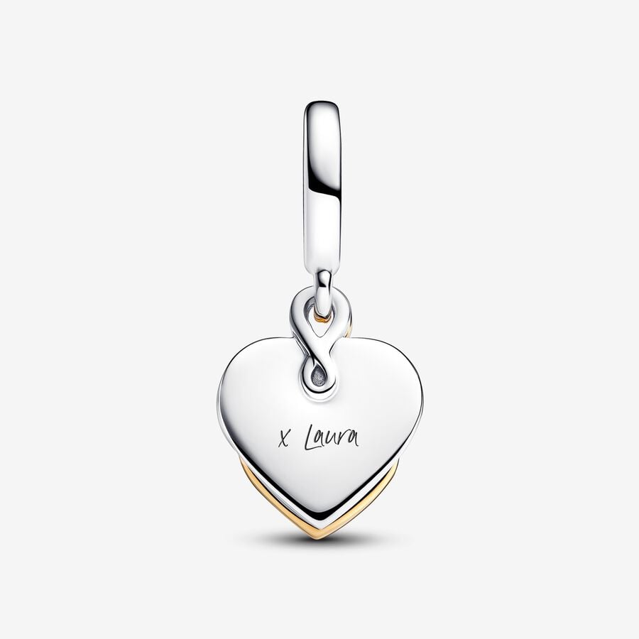 Gold Mom Double Dangle