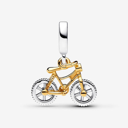Two-tone Spinning Wheels Bicycle Dangle