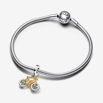 Two-tone Spinning Wheels Bicycle Dangle