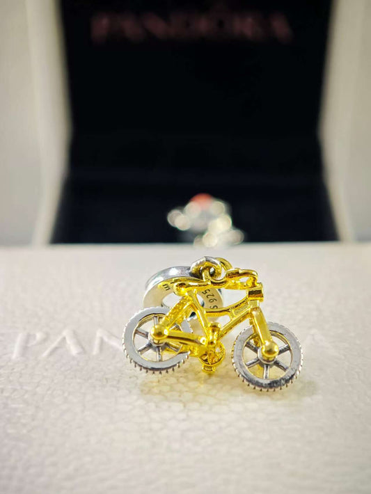 Two-tone Spinning Wheels Bicycle Dangle