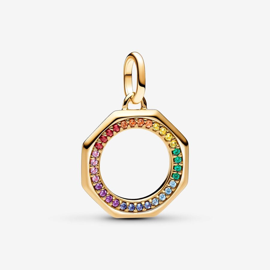 ME Rainbow Medallion Charm
