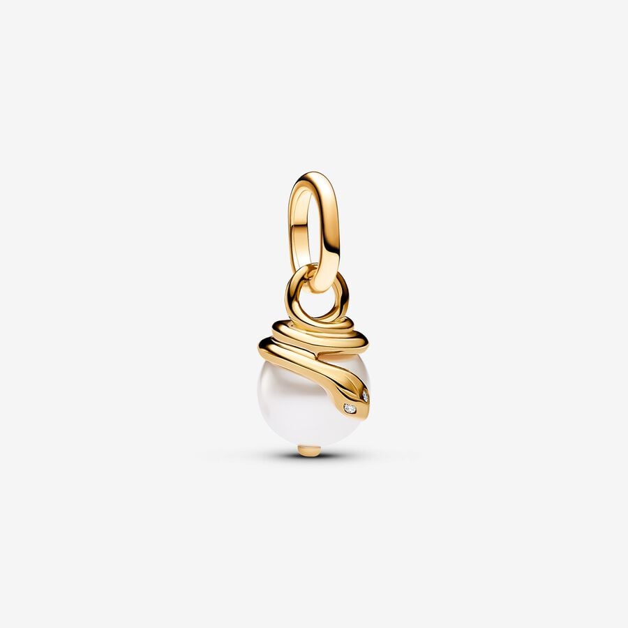 ME Snake Pearlescent Mini Dangle