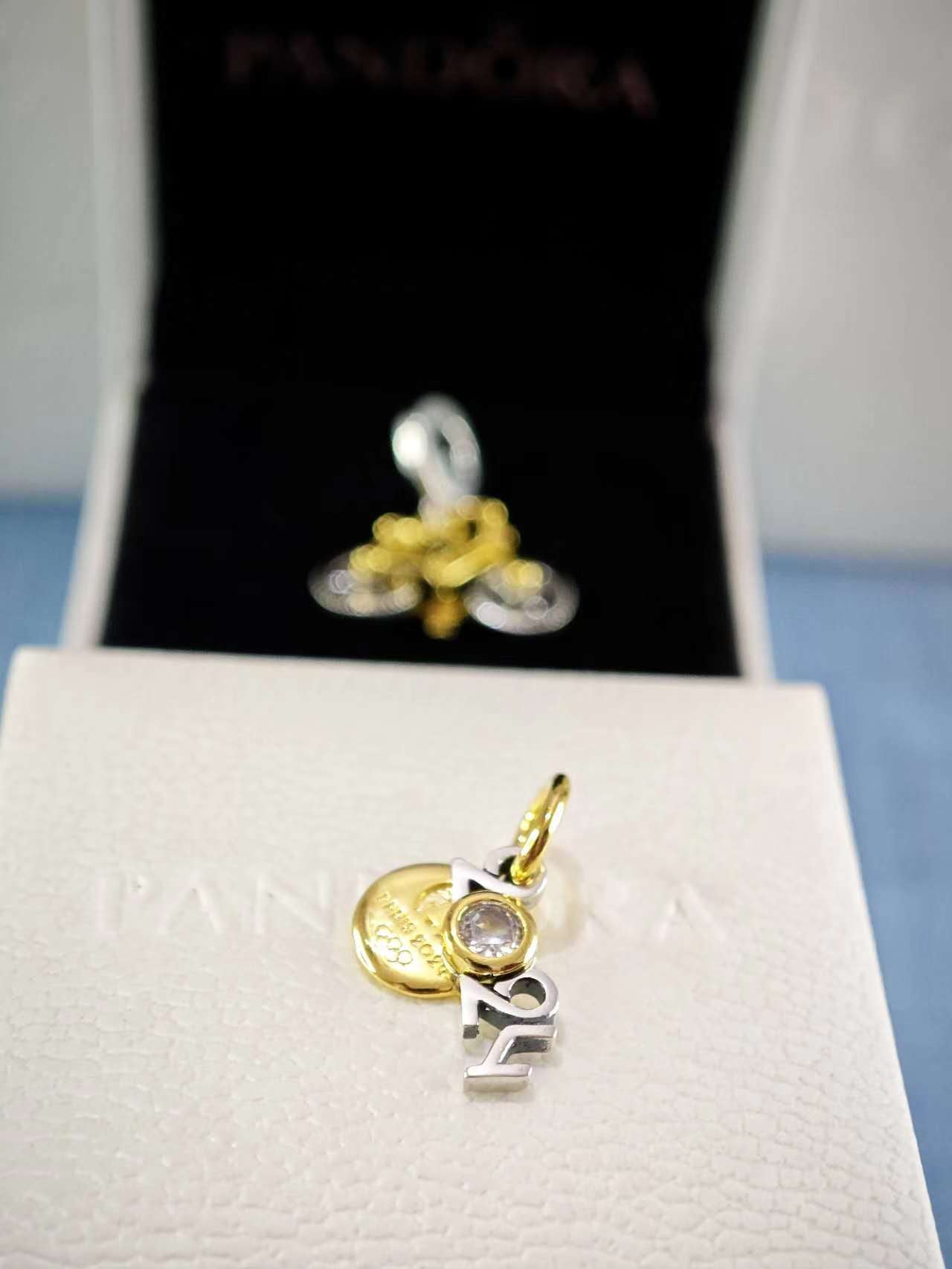 Limited Edition Diamond Pendant Charm Paris 2024 Olympic Games