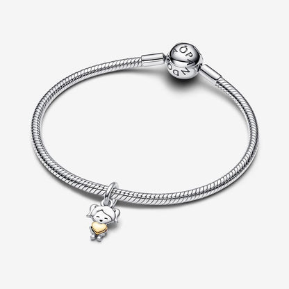 Happy Girl Dangle Charm