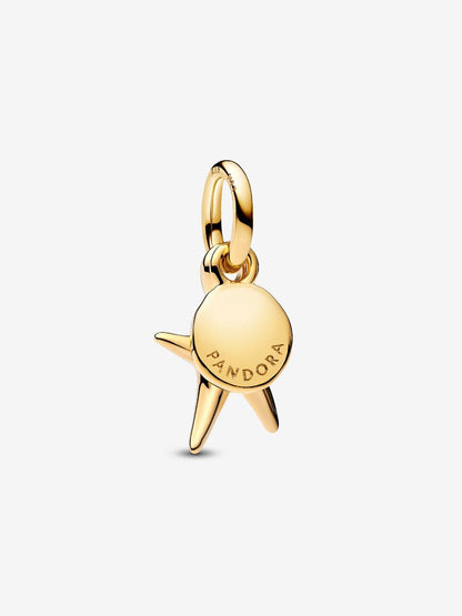 Starfish Double Dangle Charm Gold Plating