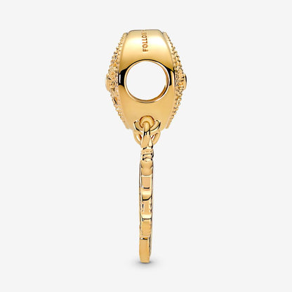 Gold Spiritual Dreamcatcher Charm