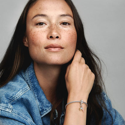 Hamsa Hand, Eye and Feather Dangle Charm