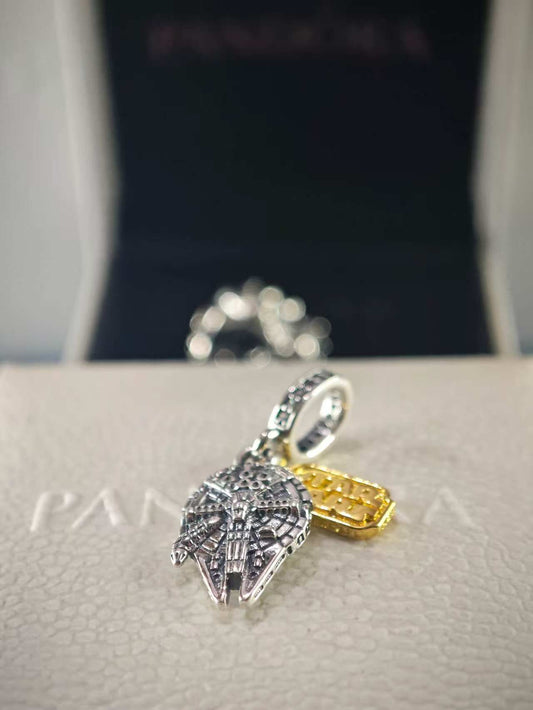 Star Wars Millennium Falcon Never Tell Me the Odds Dangle Charm