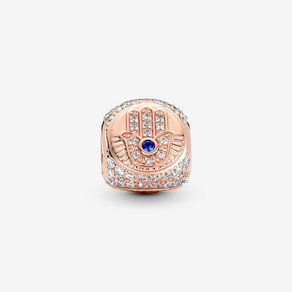 Hamsa, All-seeing Eye & Feather Three-sided Charm