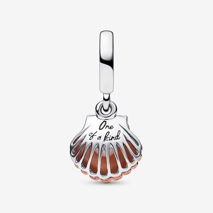 Club 2023 Sea Shell & Treated Freshwater Cultured Pearl Dangle Charm