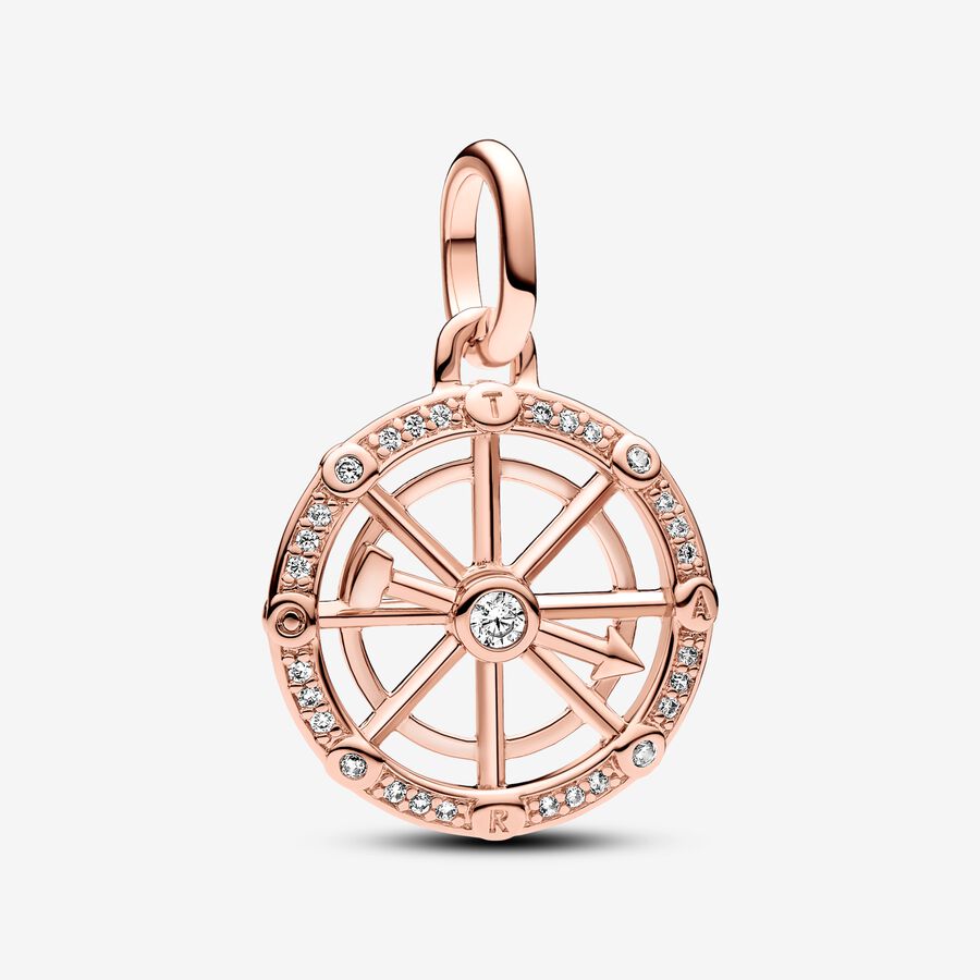 ME Wheel of Fortune Medallion Charm