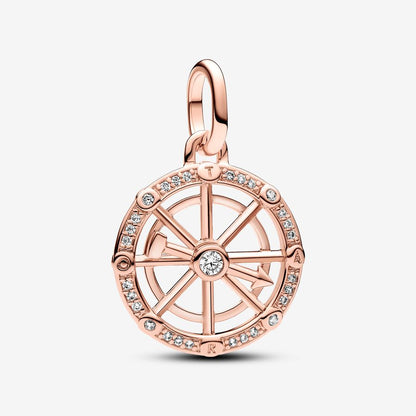 ME Wheel of Fortune Medallion Charm