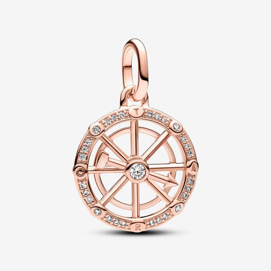 ME Wheel of Fortune Medallion Charm