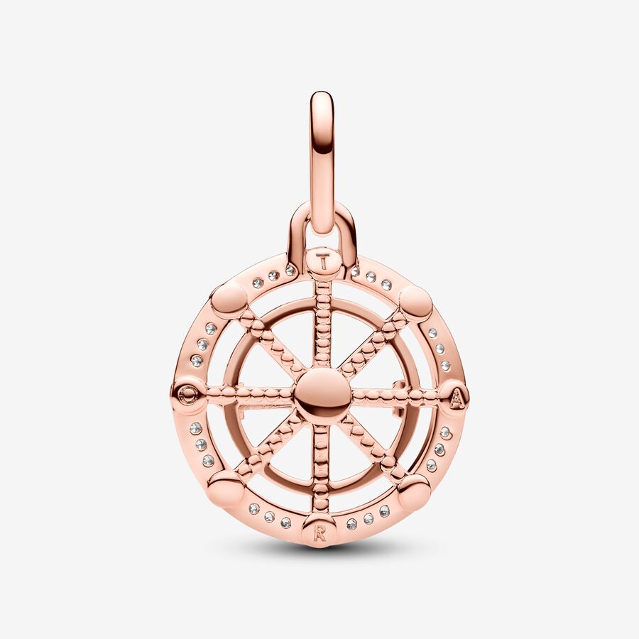 ME Wheel of Fortune Medallion Charm