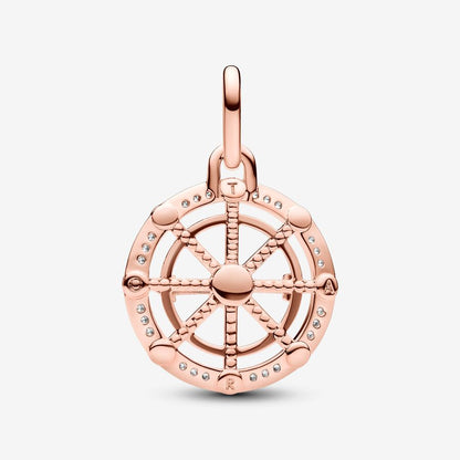 ME Wheel of Fortune Medallion Charm