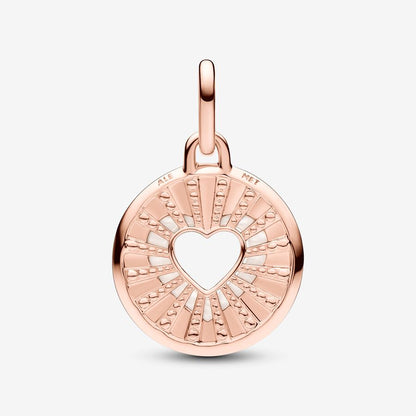 ME Hearts Medallion Charm