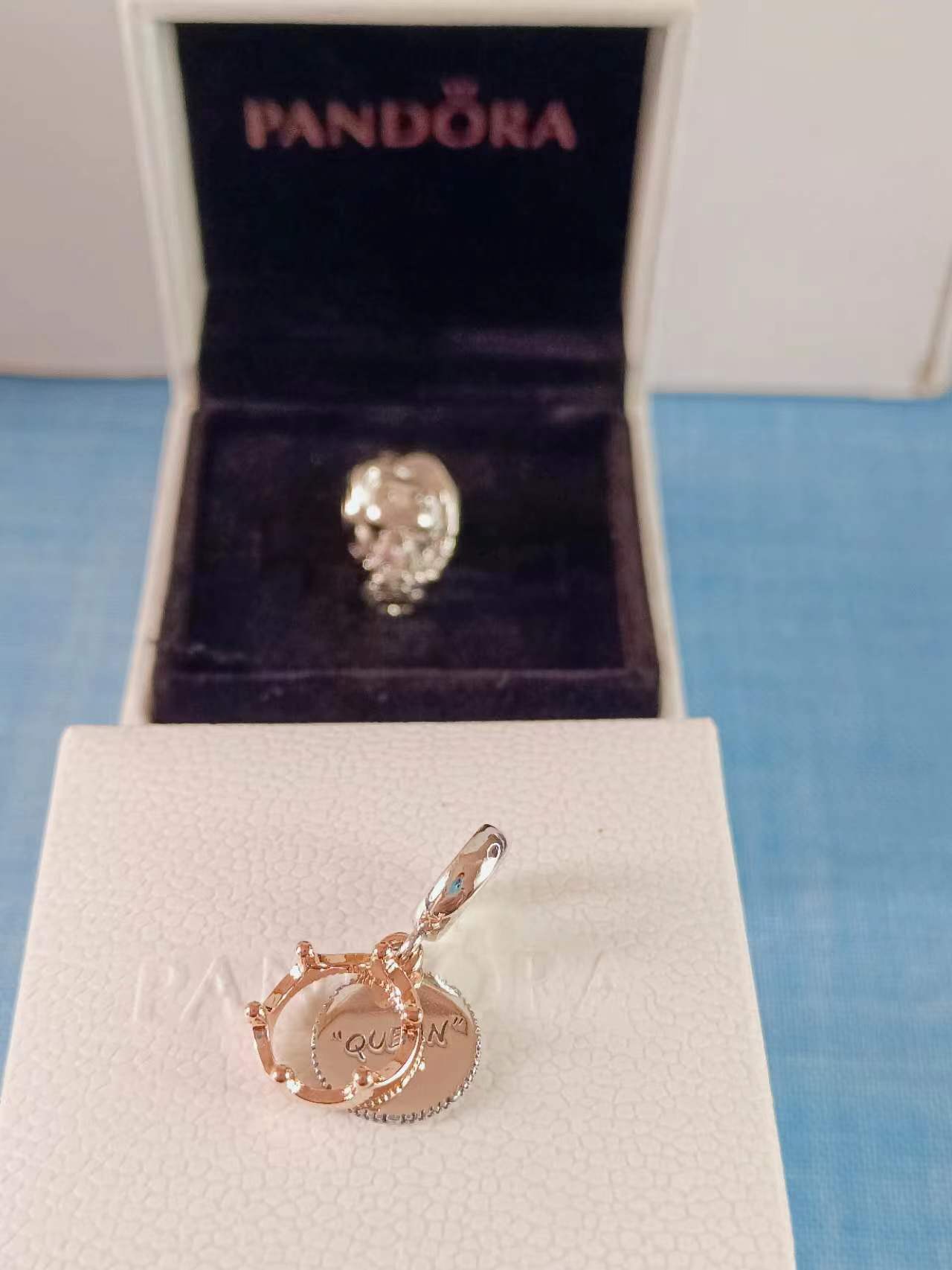 Queen & Regal Crown Dangle Charm
