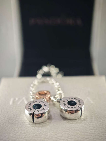 Dangling Crown O Safety Chain Charm