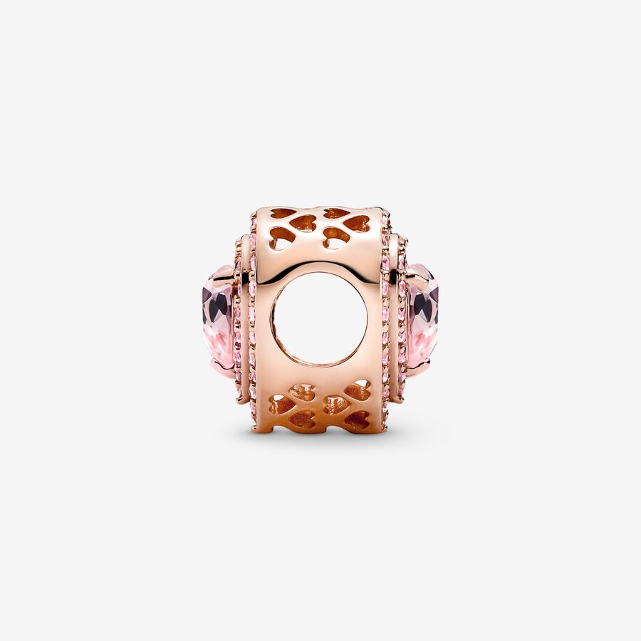 Sparkling Levelled Heart Charm