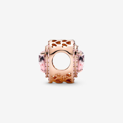 Sparkling Levelled Heart Charm