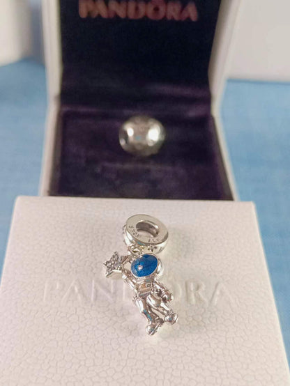 Astronaut In The Galaxy Dangle Charm