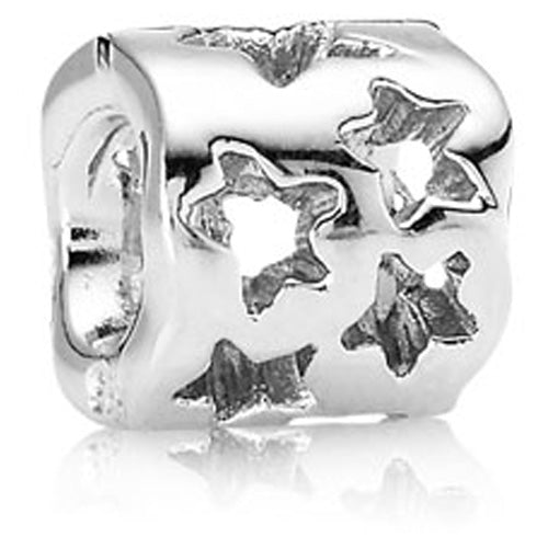 Silver Seeing Stars Charm