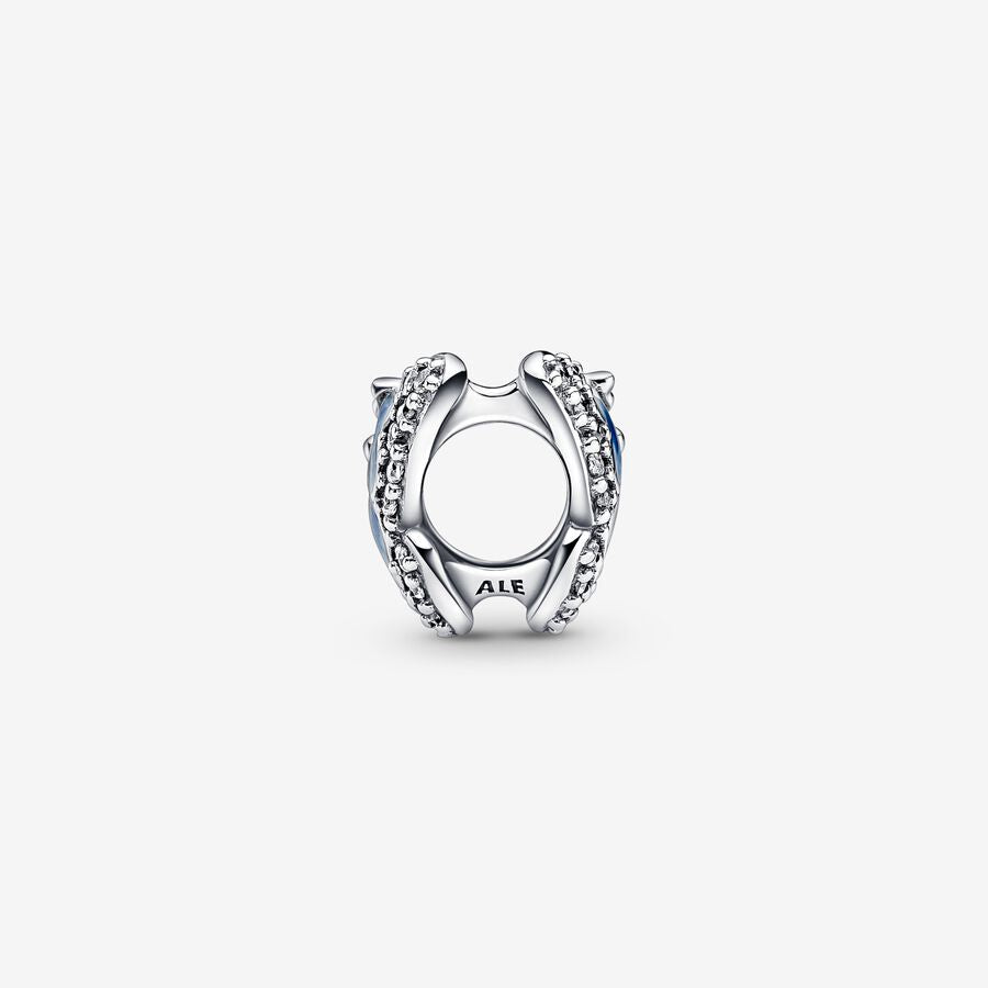 Blue Butterfly Sparkling Charm
