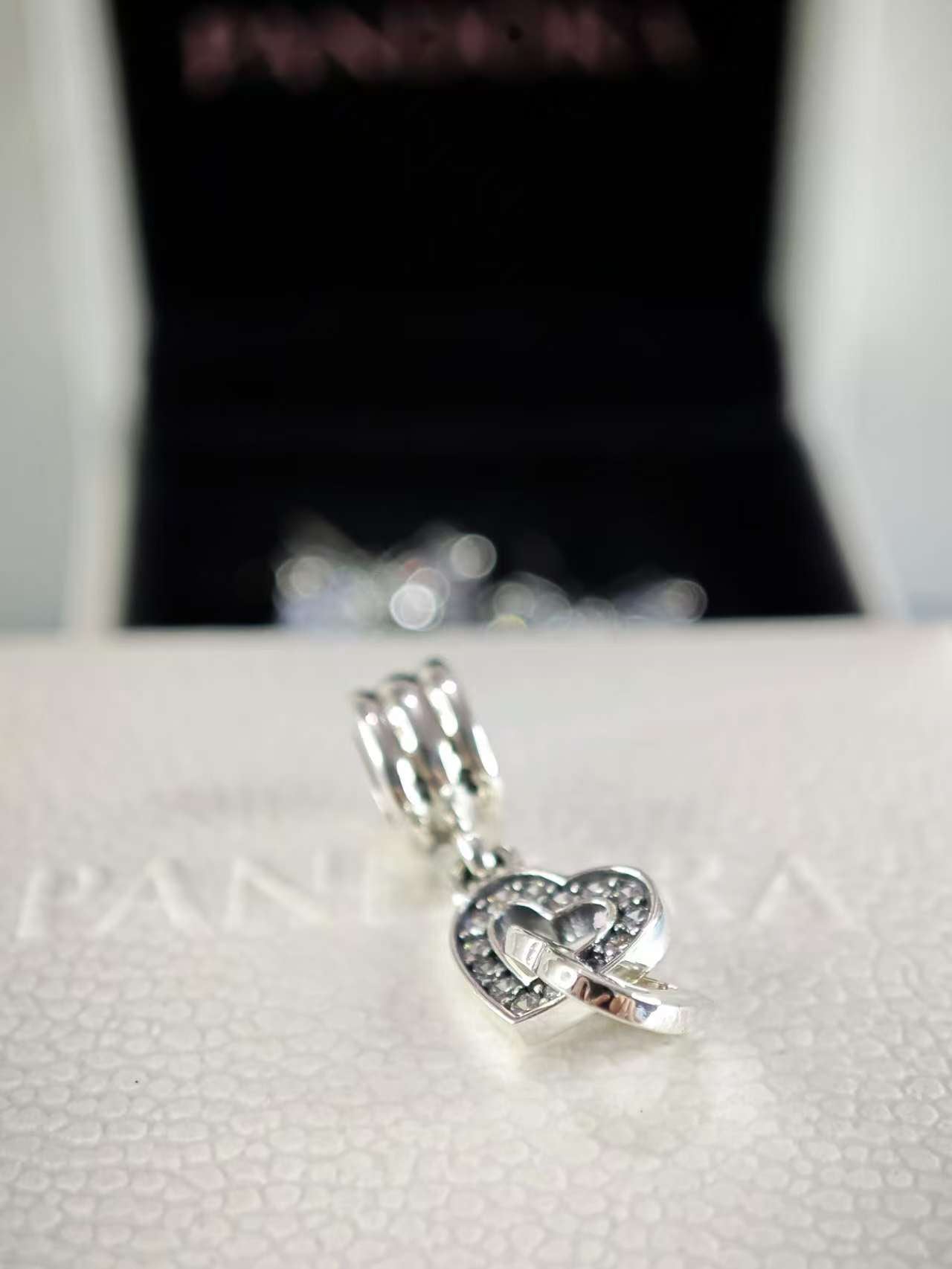 Interlocking Love Dangle Charm