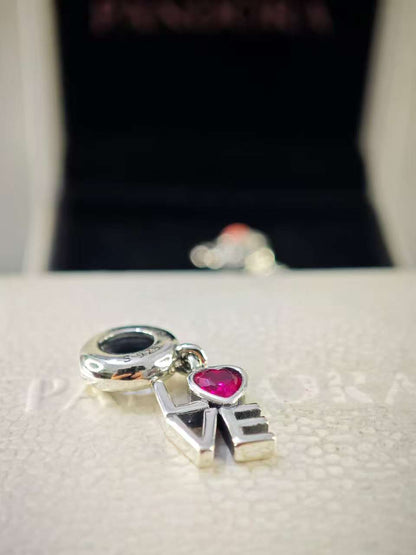 LOVE Dangle Bead