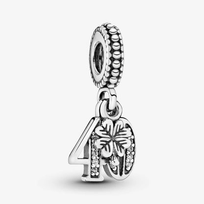 40 Years of Love Dangle Charm