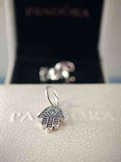 Symbol of Protection Hamsa Hand Dangle Charm